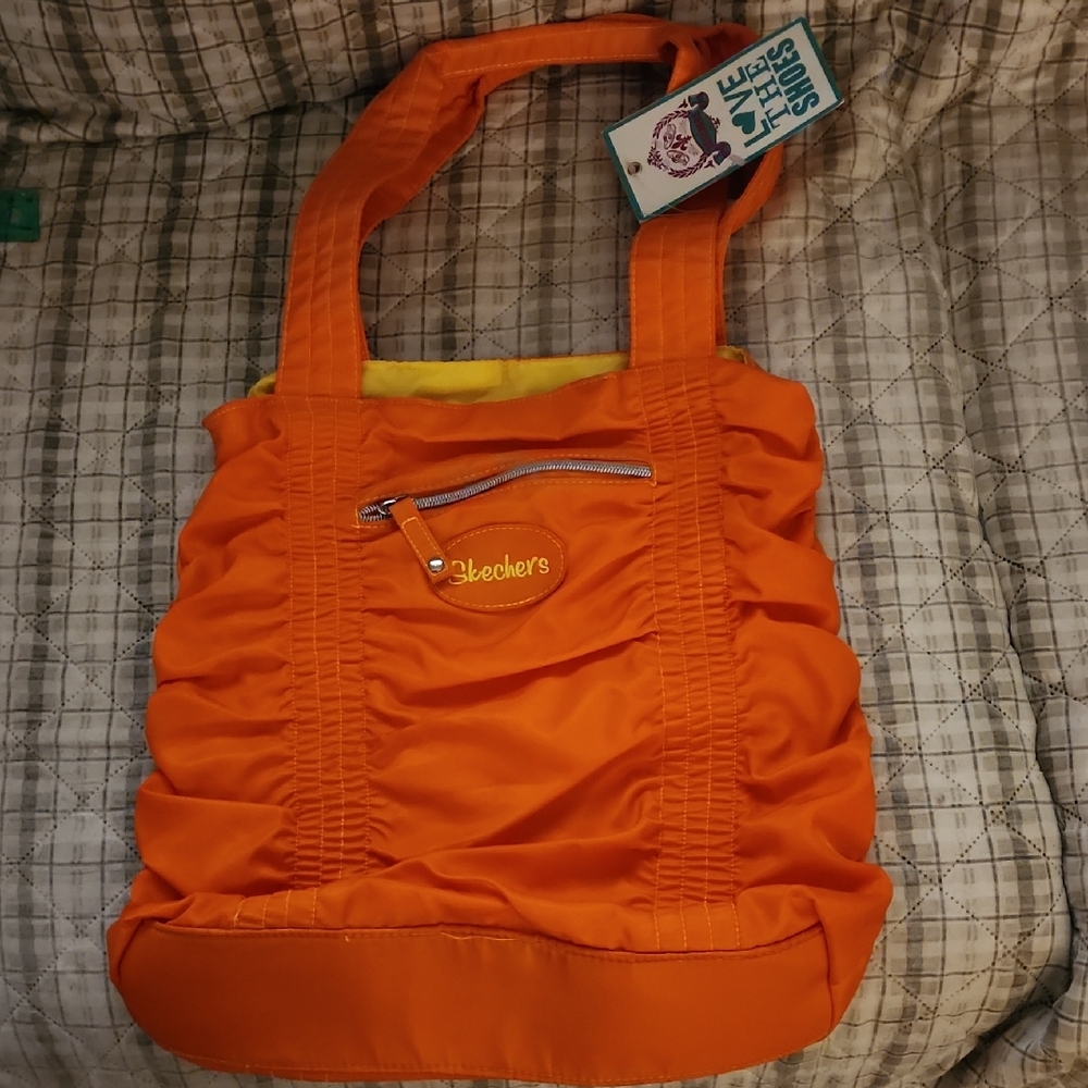 Skechers Vibrant Orange Tote